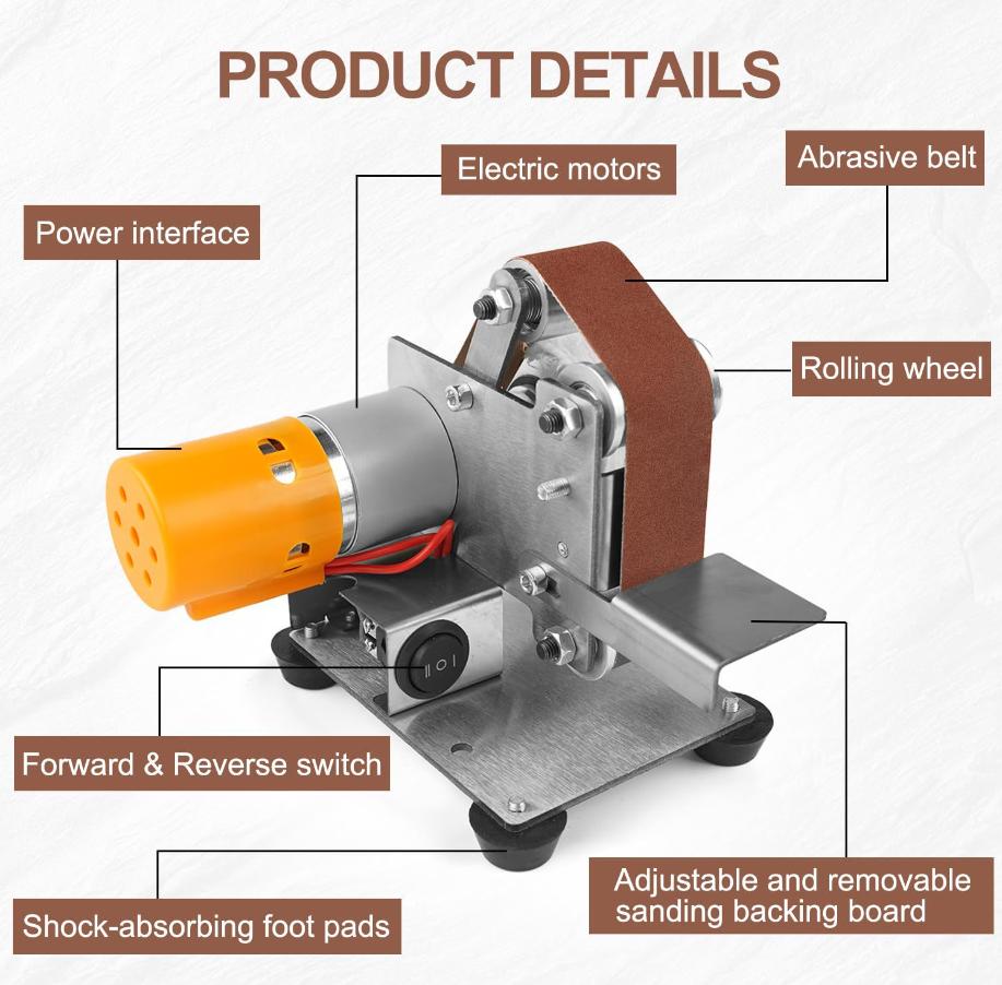 Mini ponceuse à bande électriq - Workshop Tools Knife Sharpener avis et prix