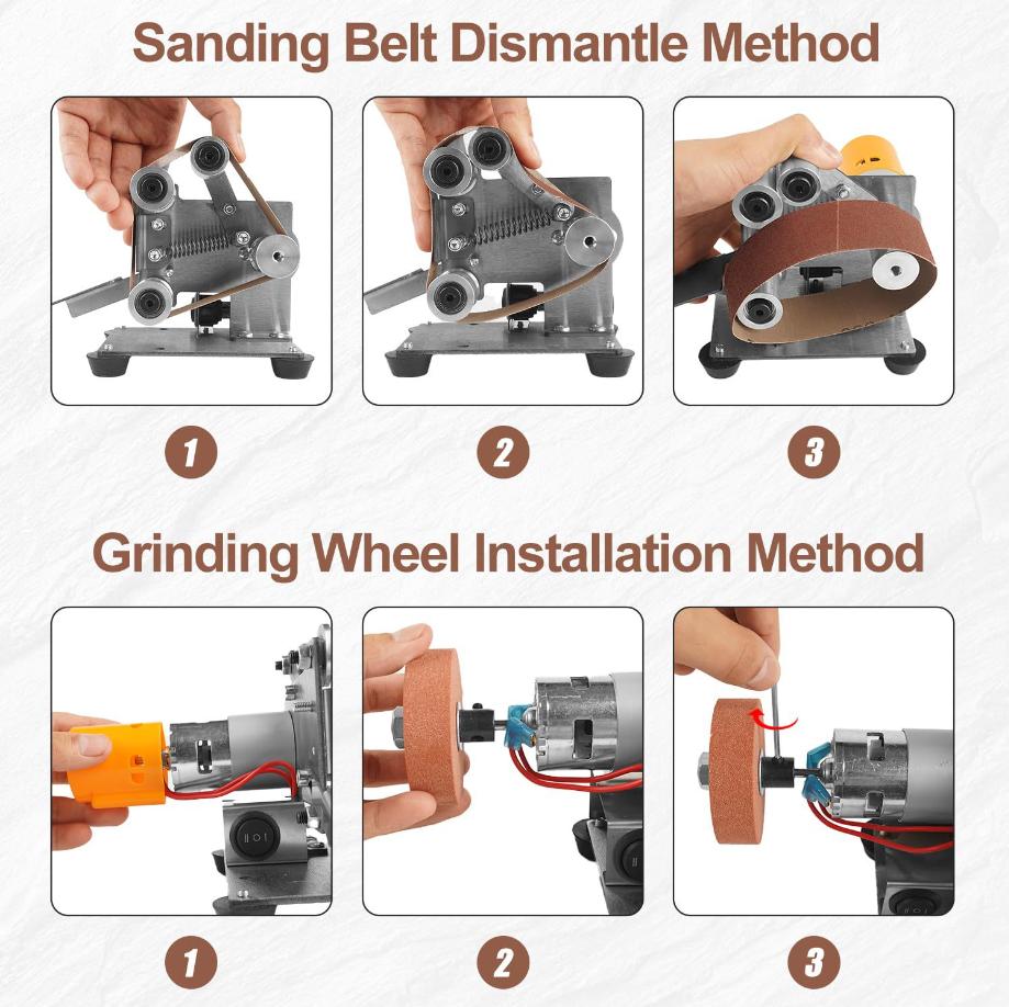 Mini ponceuse à bande électriq - Workshop Tools Knife Sharpener avis et prix